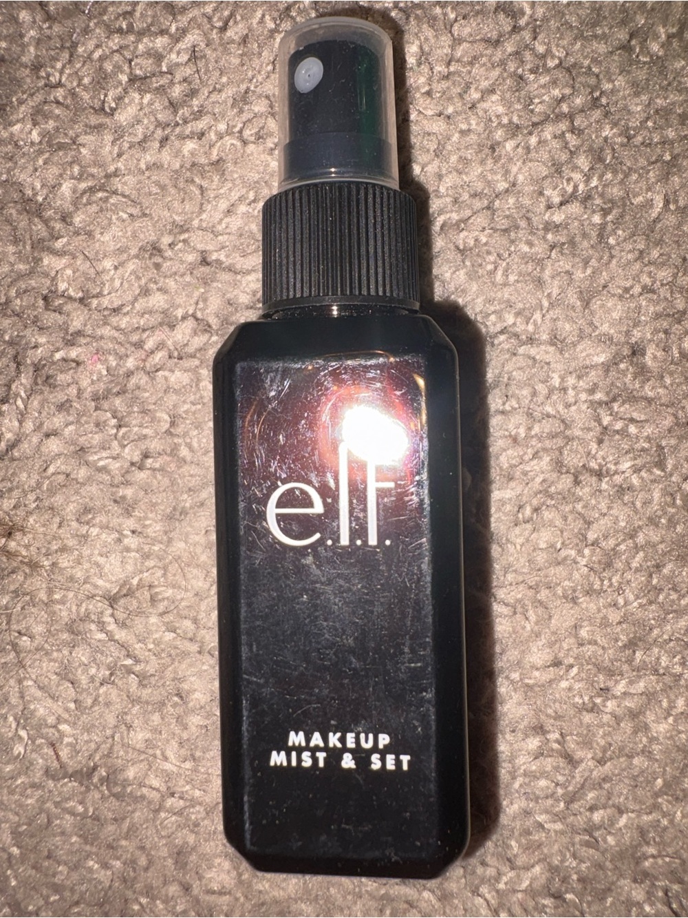 e.l.f. Makeup Mist & Set in Black Spray Bottle